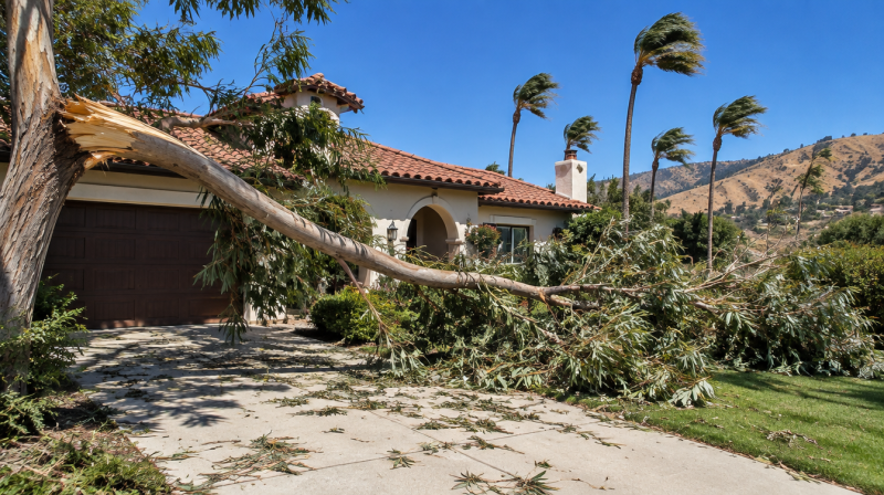 Santa Ana Wind Season: Emergency Tree Removal and Storm Prep for Los Angeles County